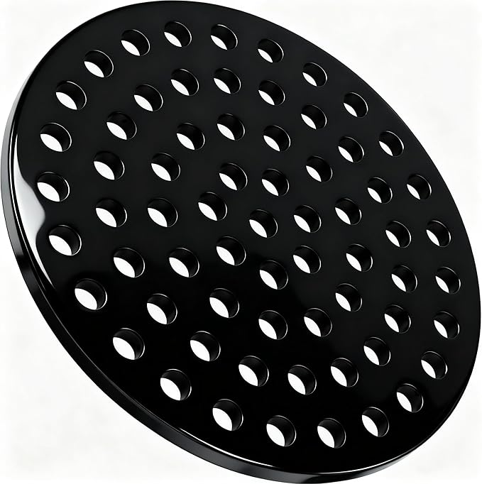 6.5 Inch Cast Iron Drain Covers, Garage Drain Cover, Basement Floor Drain Cover, Floor Drain Flood Guard, Cast Iron Floor Drain Strainer, 1 Pack