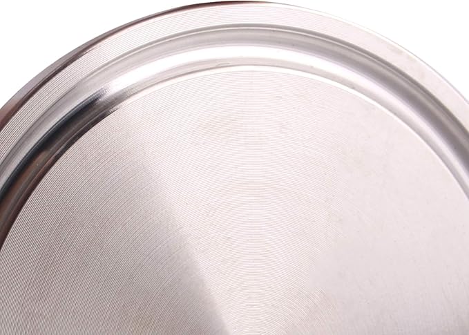 DERNORD Sanitary End Cap fits Tri-Clamp Ferrule Flange Stainless Steel 304 Fitting Clamp (2" (51mm) Tube OD)