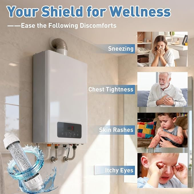 Condensate Neutralizer Kit, Compatible with Rinnai High-Efficiency Boilers & Tankless Heaters, Acidic Condensate Neutralizer with Transparent Inspection Window, Prevents Pipe Corrosion