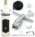 Moon 1222 Replacement Cartridge for Shower Cartridge Replacement with 116633 Shower Handle Adapter and 104421 Moen Cartridge Removal Tool,Leak-Proof Design & Easy to Install（1 set)