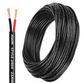 Lesnlok 22 Gauge Electrical Wire 2 Conductor 22 AWG Electrical Wire Stranded PVC Cord Oxygen-Free Copper Cable 300FT Pure Copper Hookup Wire Cord for LED Lamp Lighting Strips Automotive……