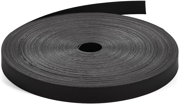 Chanzon 2:1 Black Heat Shrink Tubing - 80ft Roll, 1/2" (12mm) Diameter - Suitable for Shrink Wrapping Electrical Cords 1pcs
