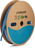 Chanzon 3:1 Ratio - 80ft Roll - Heat Shrink Tubing 1/2" (12.7mm) - Marine Grade Waterproof Adhesive Lined - (25M Total Length) Blue Polyolefin Sleeving Wrap Shrinking 3 to 1 Ratio 1pcs