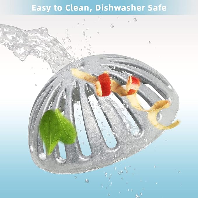 Floor Sink Strainer Floor Drain Strainer Heavy Duty Aluminum Dome Sink Drain Strainer Floor Drain Cover for Kitchen, Bar, Outdoor Garden or Bath 5-1/4" Diameter x 2-1/4"H (1 Pack)