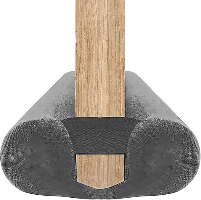 Door Draft Stopper for Doors 31-39" No Adhesive Draft Stopper for Bottom of Door Draught Excluder Under Door Wind Blocker Reduce Noise Draught Excluder Sweep Sound Proof(Grey)