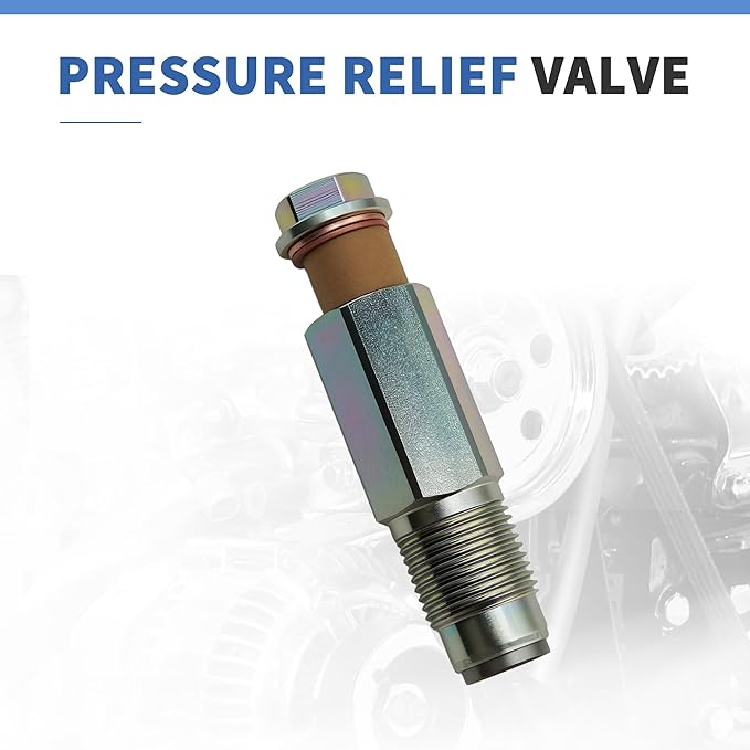 Fuel Rail Pressure Relief Valve RE516335 Compatible with John Deere 4045 6068 Genset 7520 Tractor