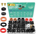 158 Pcs Faucet Rubber Washers and Garden Hose Gasket Assortment Kit for Assorted Outdoor Faucets Stem Worn and Plumbing Garden Shower Hose Washer Seal Repair