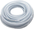 Gloxco Clear Braided PVC Tubing, Food Grade, Heavy Duty Reinforced Hose, 5/16" ID, 300 Ft Length