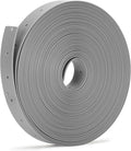 Plastic Hanger Strap 3/4 Inch x 30 FT Reinforced Flexible Hanger Strap for Pipe & Ducts Securing in Plumbing & HVAC, Gray