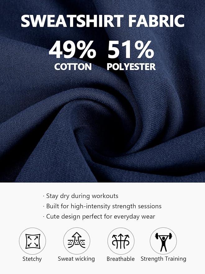 Workout Tank Tops Woman Crew Neck Athletic Tops Cotton Sweatshirt Loose Fit Muscle Tanks Runnning Gym Sports Shirt