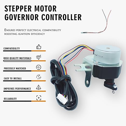 Stepper Motor Assembly Compatible with GENERACB Guardian GTH990 992 999 HSB Generator Replace OE 0G6453 0G6454