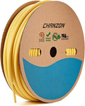 Chanzon 3:1 Ratio - 80ft Roll - Heat Shrink Tubing 3/8" (9.5mm) - Marine Grade Waterproof Adhesive Lined - (25M Total Length) Yellow Polyolefin Sleeving Wrap Shrinking 3 to 1 Ratio 1pcs