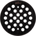 4-1/4Inch Screw-in Shower Strainer Drain Cover Replacement Floor Strainer Floor Drain (Oil Rubbed Bronze)