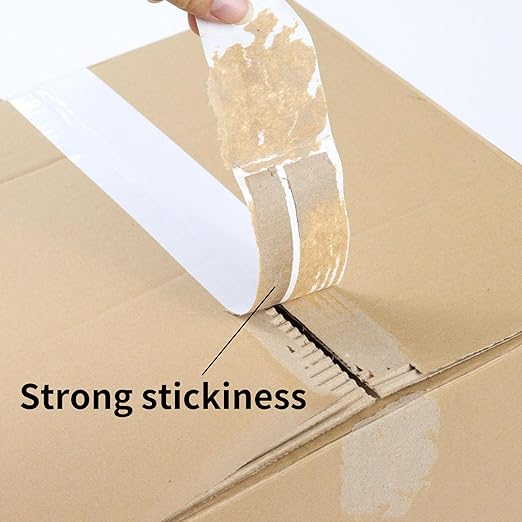 CHUANGSEED White Duct Tape 3 inches x 55 Yards (164 ft), Industrial Grade Heavy-Duty and Strong for Crafts & Home Improvement, No Residue,Flexible