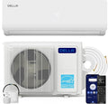 DELLA Vario Series 9000 BTU Mini Split Air Conditioner,Work with Alexa and Wifi, 230V 20 SEER2, Energy Star, Cools Up to 400 Sq.Ft, Ductless Inverter System,0.75 Ton Pre-Charged Heat Pump,16.4ft Kits
