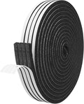 Storystore Foam Insulation Tape Self Adhesive, 1/4In x 1/16In x 65.6Ft Weather Stripping for Doors and Windows, Sound Proof Soundproofing Door Seal, Weatherstrip, Air Conditioning Seal Strip