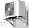 Mini Split Wall mounting Bracket Fits 9000-36000 BTU condensers Required mounting Screws Included Maximum Weight 600 lbs. 1.7 Thickness mm Stainless Steel Wall Mount Air Conditioner Bracket