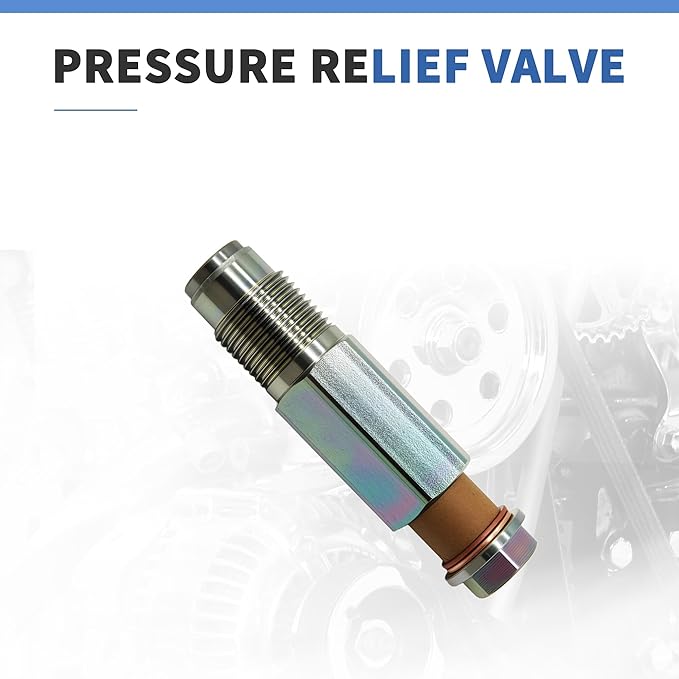 Fuel Rail Pressure Relief Valve RE516335 Compatible with John Deere 4045 6068 Genset 7520 Tractor