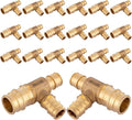 (20-Pack) Seelink 3/4" x 1/2" x 1/2" PEX-A Tee Expansion Fittings, for PEX Tubing Pipe Hose Fittings, ASTM F1960(PEX1960047-20Pack)