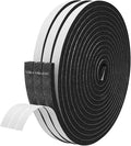 Storystore Foam Insulation Tape Self Adhesive, 1/2In x 1/4In x51Ft Weather Stripping for Doors and Windows, Sound Proof Soundproofing Door Seal, Weatherstrip, Air Conditioning Seal Strip