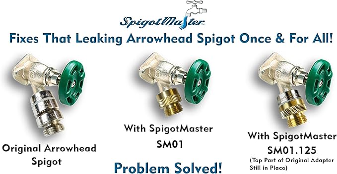 ~ SM01 Vacuum Breaker Adapter~ Turns an Arrowhead Anti-Siphon Hose Bib Into a Straight Through Connection. Replaces 1019-a-486BFP & Fits: 482BFP(1, SM01)