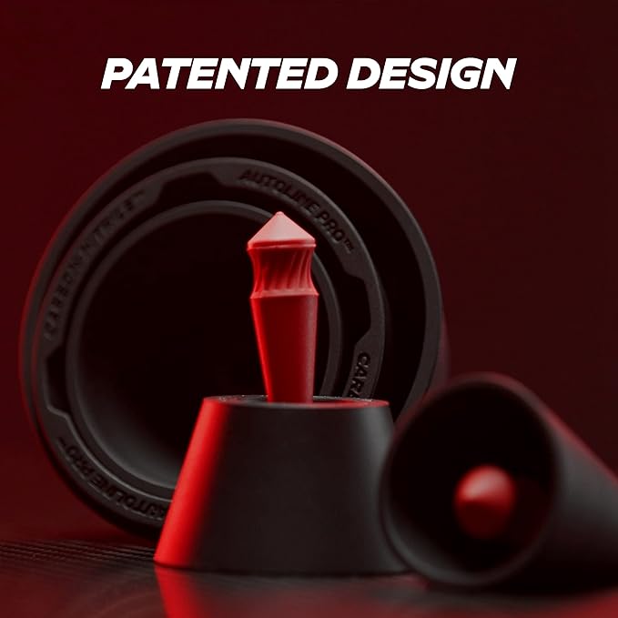 AutoLine Pro Premium Cone and Plugs 2-in-1 Adapters | for Automotive Smoke Machine Leak Testing | Cone & Cap Plugs Function | CarbonNitrile™ | Patented Design.