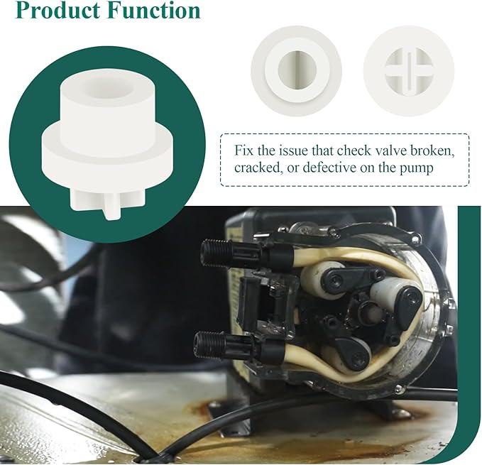 5 Pcs MCCVDB0 Check Valve Duckbill, Compatible with Sten-ner Pump & Other Pumps, for Regular Maintenance of Pump, Excellent Resilience & Abrasion Resistance, Long Service Life