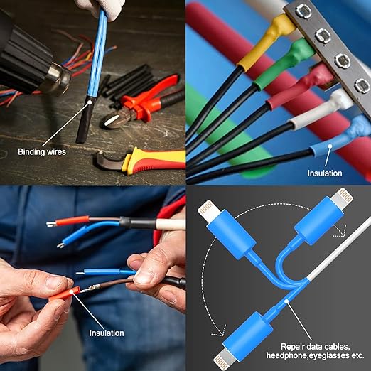 Chanzon 4:1 Ratio 1-1/4" (32mm) Heat Shrink Tubing - Marine Grade Waterproof Adhesive Lined - 80Ft Roll (25M Total Length) Black Polyolefin Sleeving Wrap Shrinking 4 to 1 Ratio 1pcs