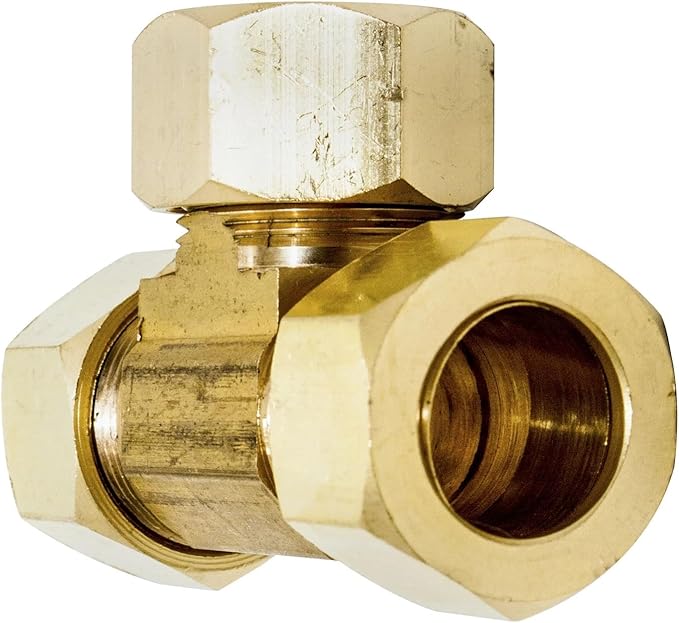 Replacement 3/16 Inch Lead-Free Brass Compression Tee for Thrifco Plumbing 6964002#64