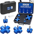 4Pcs PVC Pipe Reamer Kit, PVC Fitting Saver for SCH40, Includes 1-1/2", 3", 2 ", 4", Plumbing Pipe Fitting Tools with 4 Blades-Compatible with 1/2" Drills