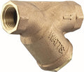 Watts LF777SM1-20 Wye Pattern Strainer, 1 1/4 Inch, Threaded End Connections, 20 Mesh Screen, Tapped Retainer Cap for Closure Plug, Includes Blowdown Outlet Female Connection