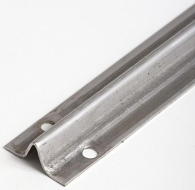 Screw on Track Cover for Sliding Patio Glass Doors | Fix and Repair Sliding Glass Door Track Cover Replacement Hardware Repair Stainless Steel - Screws NOT Included (6 Feet)