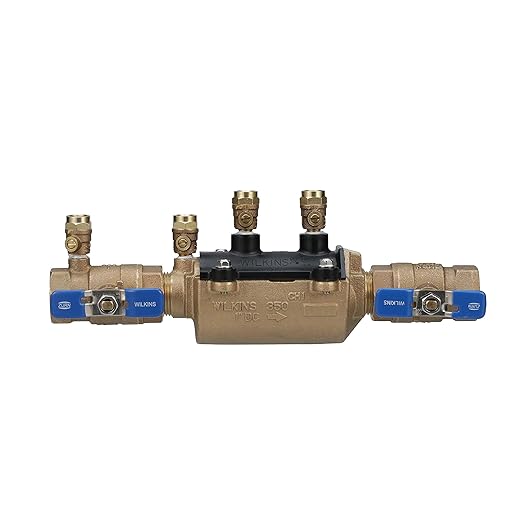 Zurn Wilkins 112-350 1-1/2" 350 Double Check Backflow Preventer, Non-Potable
