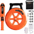 VEVOR Pipe Locators, 100ft/30m PVC Pipe Locators Underground, IP67 Waterproof Pipe Blockage Detector with Adjustable Sensitivity, Sewer Wall Scanner Plumbing Tool for PVC Plastic Metal Water Pipes