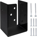 4"x6" Concealed Joist Hanger Bracket Fit for 4"x6" Beam,Swing,handrail,and Fence