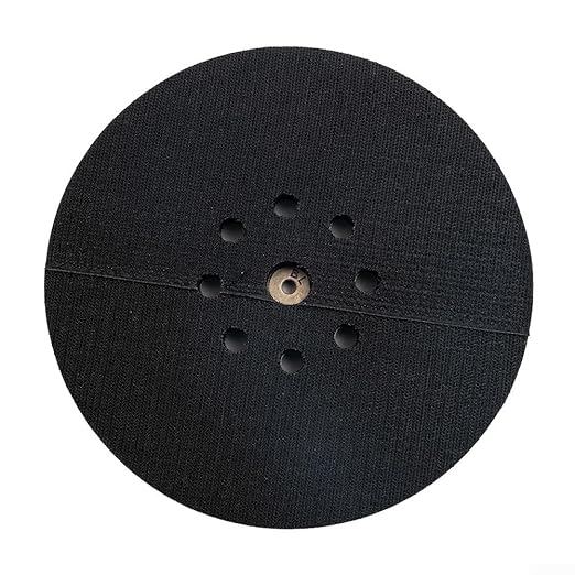 Drywall Sander Backing Pad 9 Inch Sanding Disc Support Plate with 8 Holes Hook&Loop Grinding Polishing Sanding Disc Foam Cushioned Base Mount for Dustless Sanding System Attachment(Soft Spong)