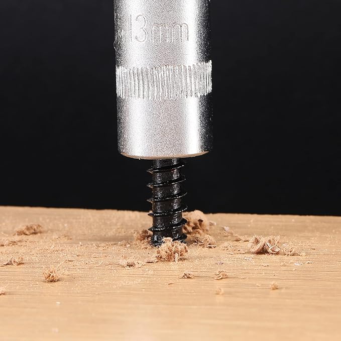 1/2" x 5" Hex Head Lag Screws Bolts 20Pcs 304 Stainless Steel 18-8, Partial Thread, Hexagon Head Wood Screws by Black Oxide by SG TZH