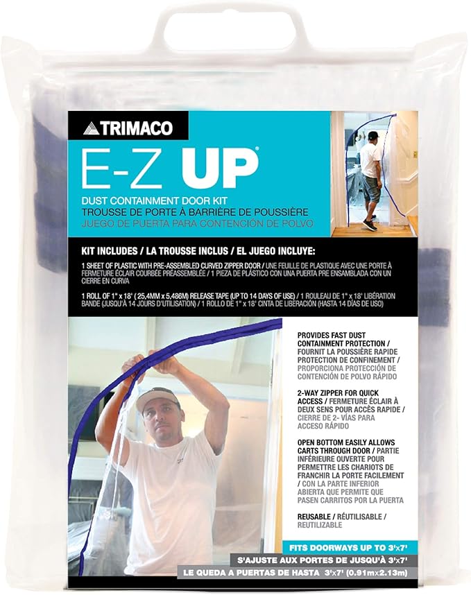 Trimaco 54740 E-Z Up Dust Containment Door Kit