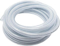 Gloxco Clear Braided PVC Tubing, Food Grade, Heavy Duty Reinforced Hose, 3/4" ID, 50 Ft Length