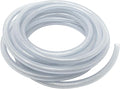 Gloxco Clear Braided PVC Tubing, Food Grade, Heavy Duty Reinforced Hose, 3/8" ID, 25 Ft Length