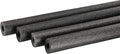 MECCANIXITY Foam Tube Sponge Protective Sleeve Black Seal Sleeve Polyethylene Pipe 13x37mm(0.5x1.45 Inch) for Pipe Insulation, Pack of 4