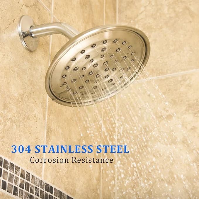 4 Inch Shower Arm Flange Oversized Plumbing Cover Plates, Universal Extra Large Replacement Escutcheon Cover Plate for Covering Gaps, Holes, Fits All Standard 1/2" Pipes, Chrome（1 PACK）