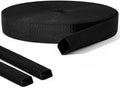 Hanaive 26 ft Nylon Hydraulic Hose Protector Sleeve Tig Torch Cable Cover Black Protective Cover Hose Sheath Hydraulic Wrap Cutting Wire Sheath Sleeve Management Wrap for Cord Tig(0.75 Inch Id)