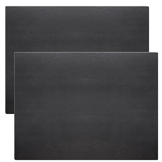 Rocaris 2 Pcs 9 X 12 X 1/4 Inch A36 Steel Plate Hot Rolled, Steel Base Plate for Construction Boards, Structure Support, Weldable Square and Industrial