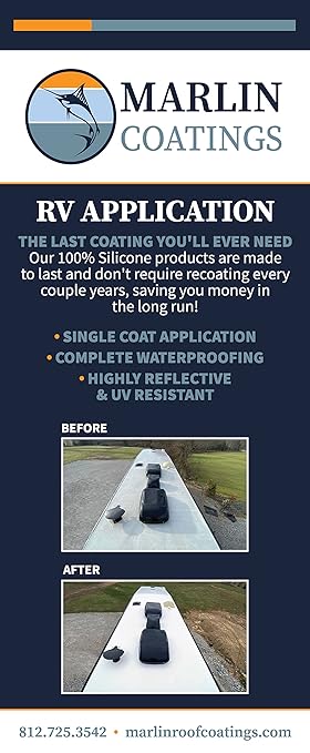100% Silicone Roof Patch – Prevent and Repair Leaks – Complete Waterproofing – Easy Trowel or Brush Application…(1/2 Gallon, Black)
