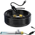 in Pipe Heating Cable Prevents Pipes from Freezing, Internal Self-regulating Heat Trace Cable for Safe Drinking Water, 120V 20FT