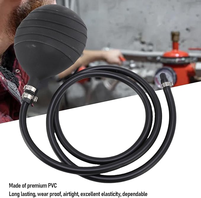 Inflatable Pipe Plug Drain Bladder Water Test Airbag Plumbing Test Balloon for Sewage Pipeline Maintenance (110mm)