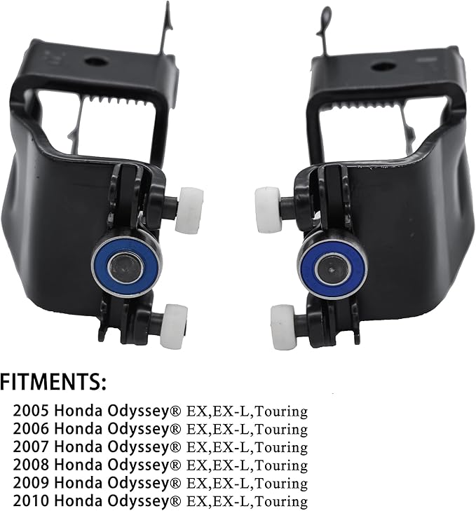 fokes Sliding Door Roller Assembly Fits for Odyssey EX EX-L Touring 2005-2010 Replace# Left 72561-SHJ-A21, 924-128 & Right 72521-SHJ-A21, 924-129