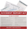 10 Pack Vehicle Accident Report Kit in Envelope 6 * 9.45 inch Driver's Vehicle Inspection Report Vehicle Compliance Accident kit for Helps Drivers Collect Organize Report Vehicle Accident Information