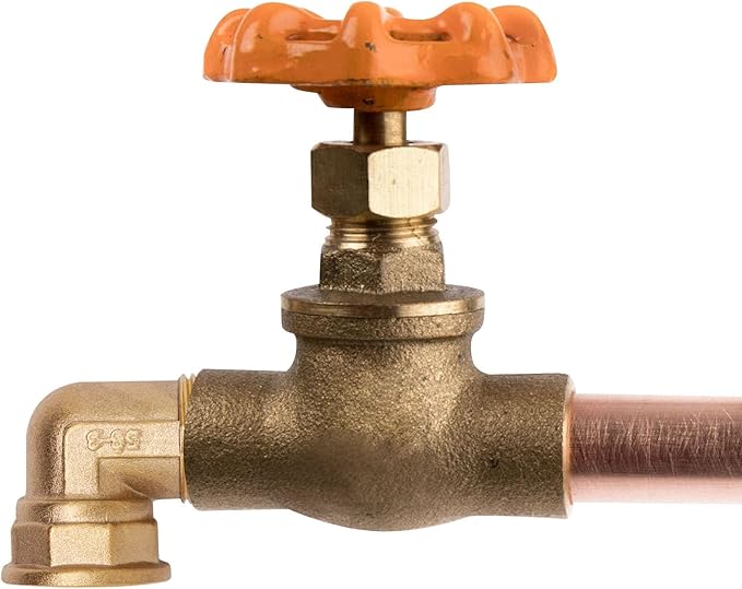 2pcs Brass Pipe Fitting 90 Degree Elbow 1" NPT Male to 1" NPT Female Pipe Fittings
